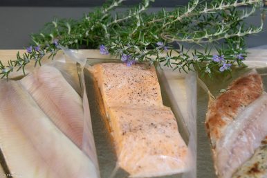 Poisson sous vide